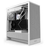 NZXT H5 FLOW ALL White Glass Window CC-H52FW-01