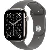 Apple Watch S11 Titan Natural Cellular 42mm (Sports Armband steingrau) S/M