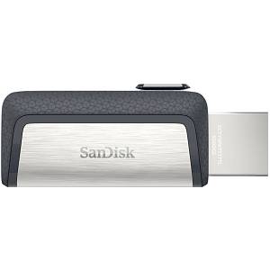 SanDisk STICK 128GB USB 3.1 Ultra Dual Drive Type-A/Type-C black/silver