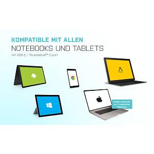 I-TEC USB-C 4K DUAL HDMI ADPTR