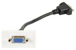 AV:Link Wall Plate Module VGA Socket 122.545UK