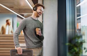 Yealink Headset Wireless Bluetooth 3-Mic NC with B/T Dongle & Charging Stand BH70 Dual Teams