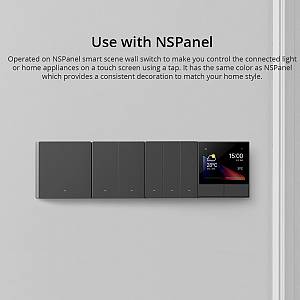 Sonoff M5 UK 1C ( 1 Button ) WiFi Smart Wall Mechanical Switch
