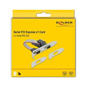 DeLock 2x Serial PCI Express Adapter