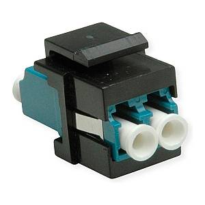 ROLINE Keystone LWL-Adapter LC/LC Duplex. Single Mode. OS2
