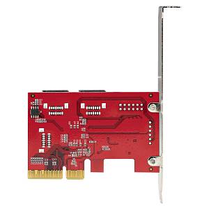 STARTECH.COM PCIe SATA Controller Card - 6 Port SATA Erweiterungskarte/Kontroller - 6Gbit/s - Voll-/Low-Profile Blende Hard Drive