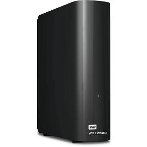 22TB WD Elements Desktop Stationary. black