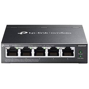 TP-Link Omada Switch 5x GE ES205G 5-Port PoE+