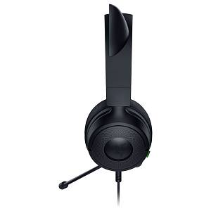 Razer Kraken Kitty V3 X wired Gaming-RGB-Kitty-Headset black
