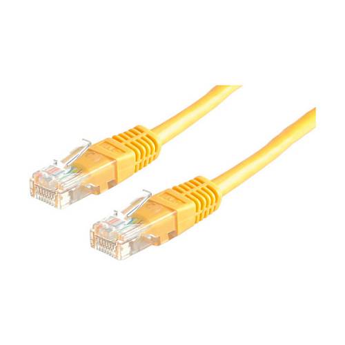 VALUE Patchkabel Kat.6 Class E UTP gelb 1.5m