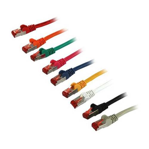 Synergy21 Patchkabel RJ45. CAT6 250Mhz. 0.5m schwarz. S-STP(S/FTP). LSZH