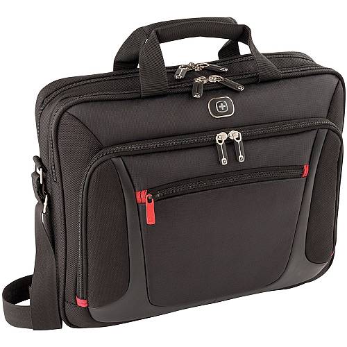 WENGER Sensor Notebook Tasche fuer 30.48 bis 39.1cm 12 bis 15.4Zoll Laptop. Tablet. iPad black