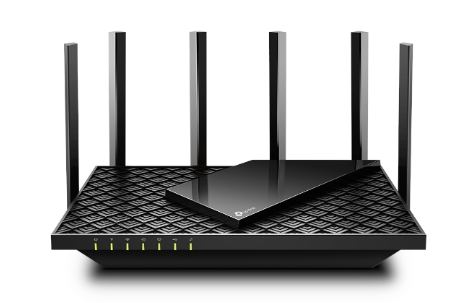 Tp-link Router Wireless AX5400 Dual Band, Wi-fi 6, 4 X Gigabit LAN Ports, 1 X Gigabit Wlan Port, 6 X External Antennas, USB 3.0, Ofdma, Dfs, Mu-mimo, Qos, Wps/ WiFi/ Reset/ On/off Button, Router/ap Mode, Wpa/wpa2/wpa3, Black