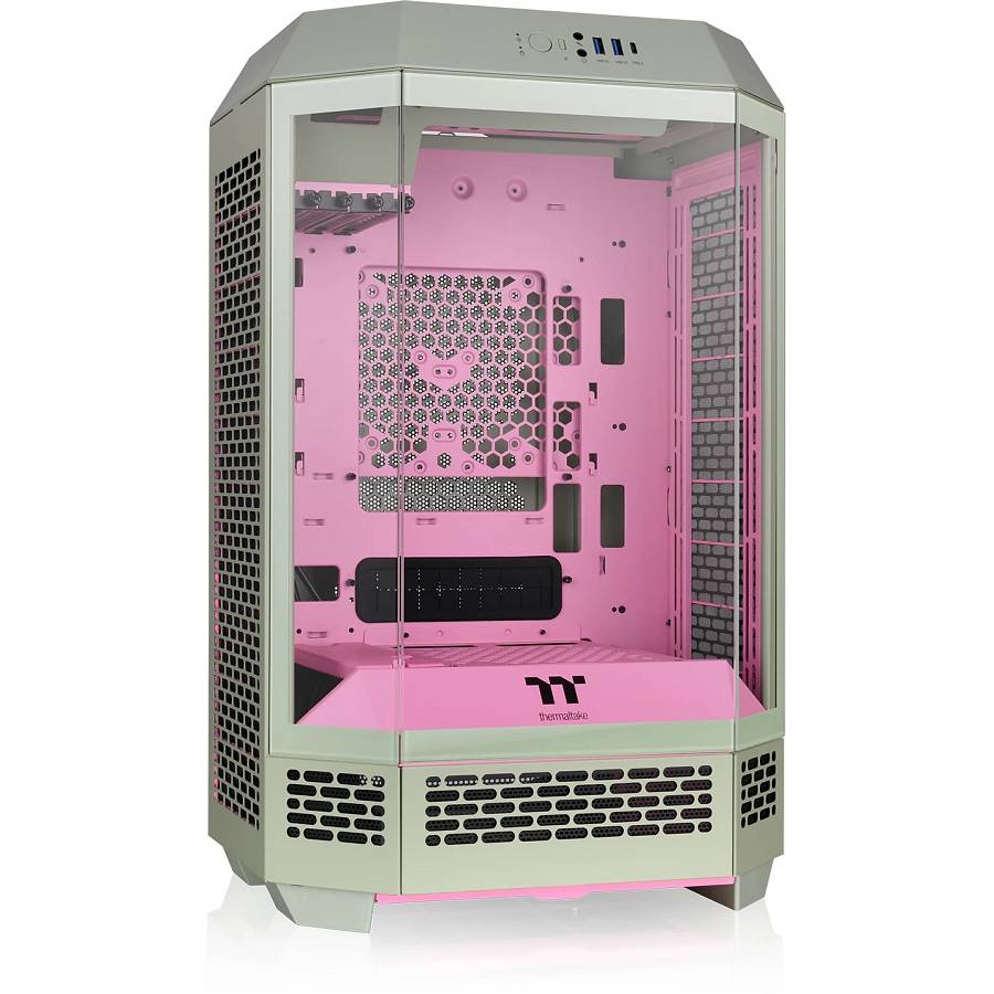 Thermaltake Micro The Tower 300 TG Matcha Plum