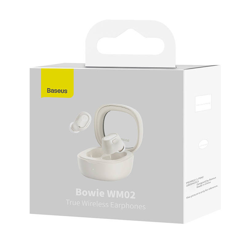 Baseus Headphones In Ear TWS Bowie WM02 White
