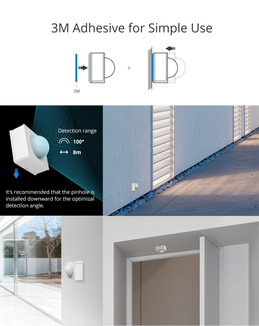 Sonoff PIR3 RF Motion Sensor
