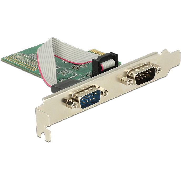DeLock 2-Port Serial RS-232 PCI Express-Card
