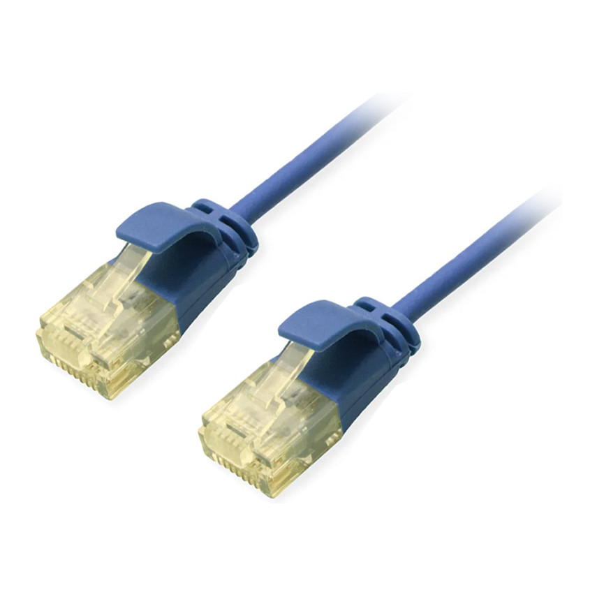 Equip Patch Cable Cat6A SlimFlex U/UTP 3.00m Red LSZH 2xRJ45 Polybeutel