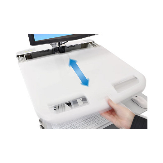 ERGOTRON StyleView Wagen with LCD-Gelenk LiFe-Antrieb 4 Schublade