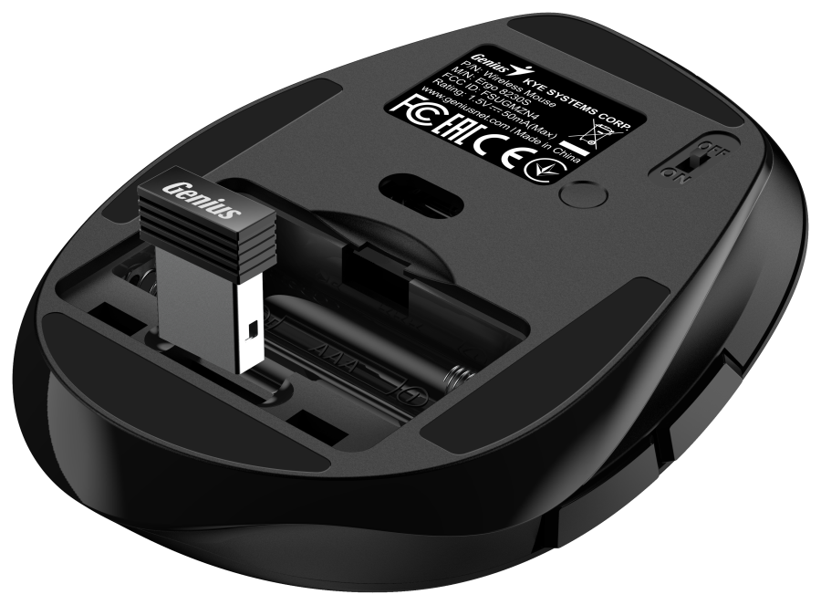 Genius Silent Ergonomic Ergo 8230S Wireless Black