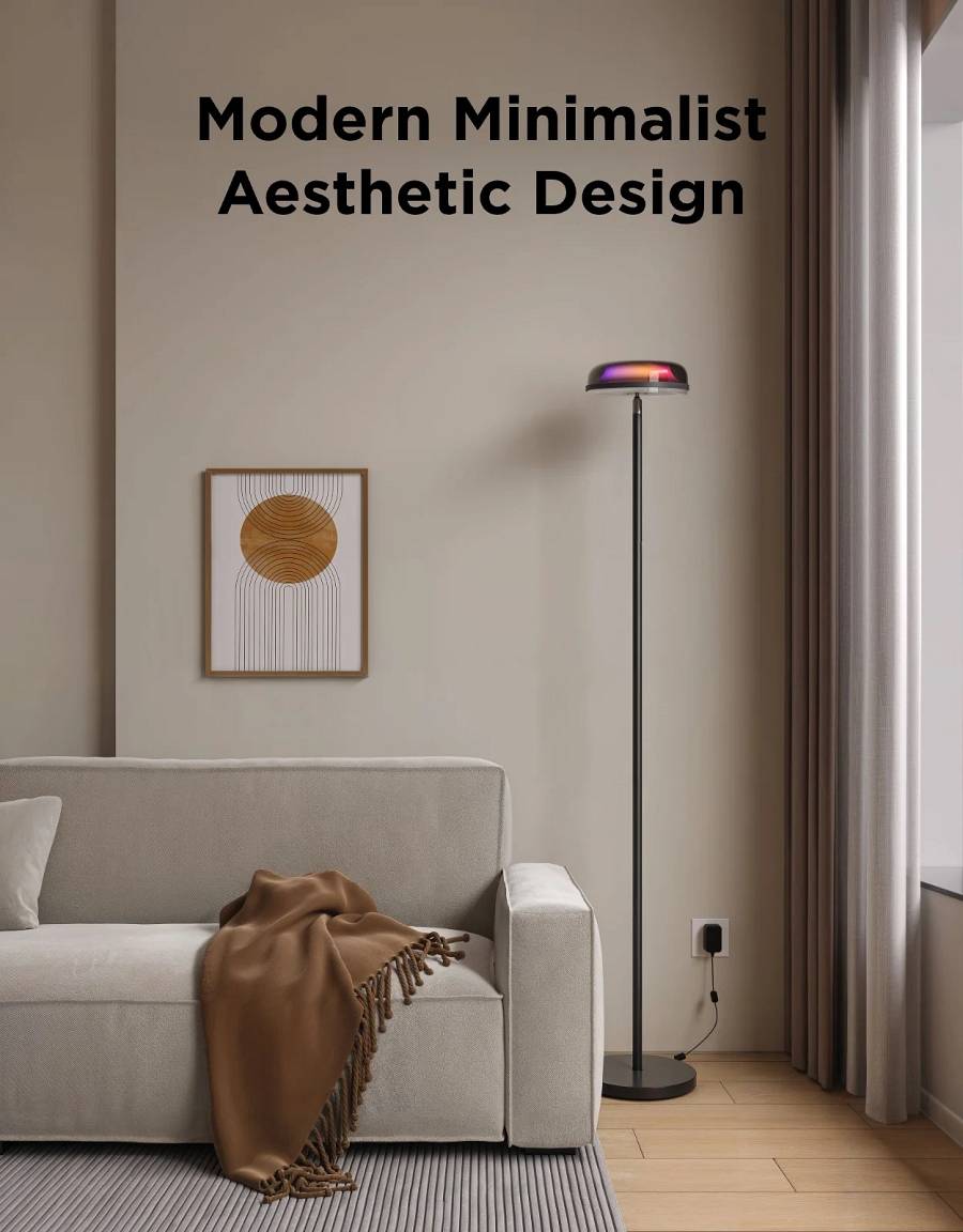 Govee Lamp Floor Smart RGBWW Wave Washing Light 1.70m