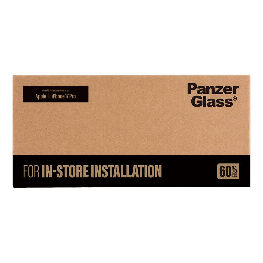 PanzerGlass Screen Protector iPhone 2026 Pro/17 Pro UW-FastFit
